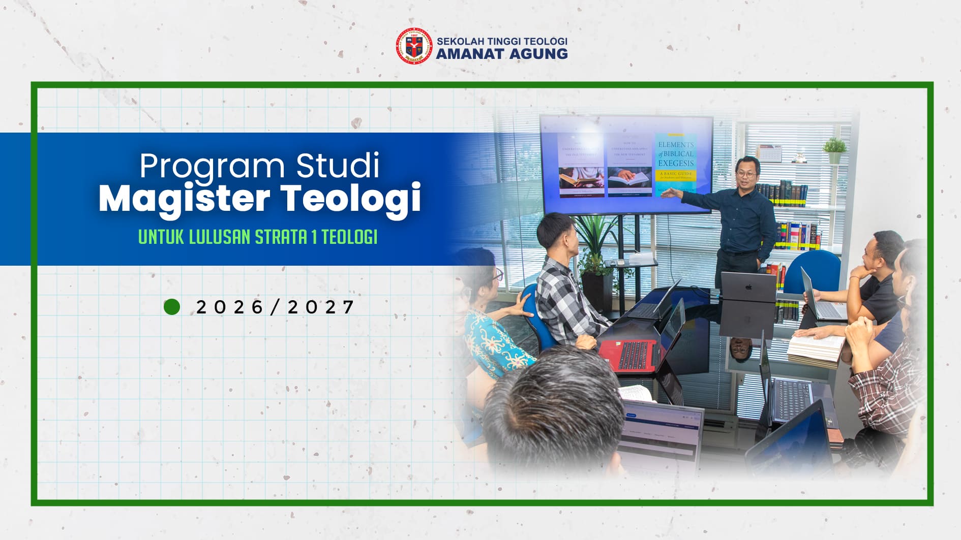 Program Studi Magister Teologi (M.Th.) untuk S1 Umum